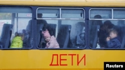 Ukraine's government estimates that Russian authorities have deported and/or forcibly displaced over 19,500 children from their homes since Russia's 2022 invasion of Ukraine.