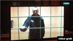 Navalny was placed in solitary confinement, also called a "punishment cell," on November 1 but could only be held there for 15 days, according to the post on Instagram. (file photo)