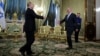 Россия. Премьер-министр Израиля Беньямин Нетаньяху и президент России Владимир Путин в Кремле. Москва, 07.06.2016