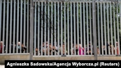 Мігранты на мяжы Беларусі і Польшчы, 2023