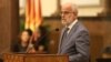 Talat Xhaferi served as parliament speaker but resigned on January 25 ahead of his election as caretaker prime minister.
