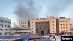 بیمارستان تحت محاصره الشفای غزه