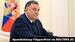 Bosnian-Serb leader Milorad Dodik (file photo)