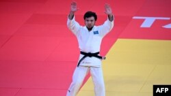Kazakh judoka Yeldos Smetov (file photo)