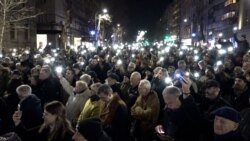 Serbian Protesters Again Challenge Election Results At Constitutional Court