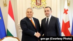 ვიქტორ ორბანი და ირაკლი ღარიბაშვილი