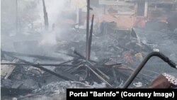 Preliminary findings indicate the fire was caused by a wood-burning stove.