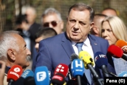 Republika Srpska leader Milorad Dodik (file photo)