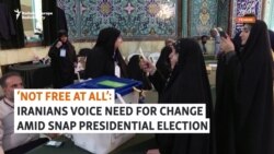 'Not Free At All': Iranians Voice Need For Change Amid Snap Presidential Election