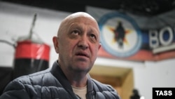 Глава ЧВК "Вагнер" Евгений Пригожин