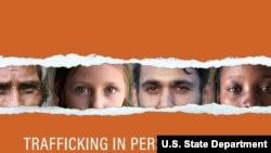 The cover of the Trafficking In Persons Report from 2023 (file photo)
