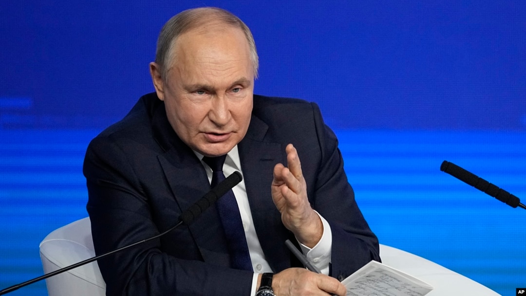 Vladimir Putin u Moskvi, 31. januara 2024.