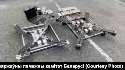 Дроны, якія канфіскаваў Дзяржаўны памежны камітэт