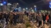 There have been daily protests by the opposition in Belgrade since the elections.