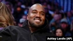 Kanye West in Los Angeles in an archive photo from 2022.