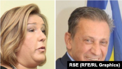 Diana Kajmakovic (left) and Osman Mehmedagic (combo photo)