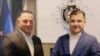ფოტო არქივიდან: ვახტანგ გომელაური და სოსო გოგაშვილი