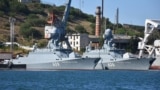 Носії крилатих ракет «Калібр» – малі ракетні кораблі Чорноморського флоту РФ «Вишній Волочок» та «Орехово-Зуєво» в Севастопольській бухті, архівне фото