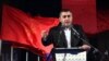 Armenia - Armen Rustamian, a leader of the opposition Armenian Revolutionary Federation, addresses a campaign rally in Armavir, 17Apr2012.
