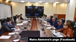 Встреча представителей «Полигон 21» с руководством министерства труда и соцзащиты в 2022 году