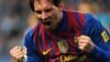 Înaintașul Lionel Messi...