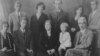 (Ілюстраційне фото) Родина Крушельницьких на початку 1930-х років. Сидять (зліва направо): Володимира, Тарас, Марія (мати), Лариса і батько Антін. Стоять: Остап, Галя (дружина Івана), Іван, Наталя (дружина Богдана), Богдан. У 1934-37 рр. Володимира, Тарас, Антін, Остап, Іван і Богдан були репресовані та страчені. Це фото стало символом винищення сталінським режимом української інтелігенції