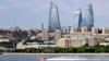Азербайджан -- Вид на Баку
