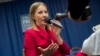 Russia's Sobchak Brings Presidential Campaign To Washington