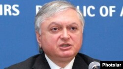 Министр иностранных дел Армении Эдвард Налбандян