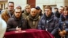 Прощання з волонтером Леонідом Краснопольським в Дніпрі, «Менора», 7 лютого 2018 року
