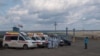 Площадка для обмена пленными неподалеку от Майорска, 15 апреля 2020 года