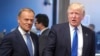 Дональд Туск жана Дональд Трамп. Брюссель, 25-май, 2017-жыл.