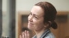 Journalist Alsu Kurmasheva appears in court in Kazan on May 31.