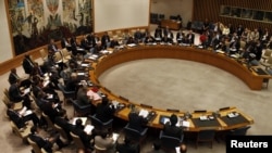 A nonbinding UN Security Council presidential statement earlier expressed full support for the plan put forward by UN-Arab League envoy Kofi Annan to end all violence, secure humanitarian access, and facilitate a political dialogue.