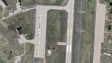 Спутниковый снимок авиабазы Рогачево на архипелаге Новая Земля