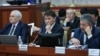 Члены правительства в парламенте.