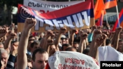 Митинг АНК на площади Свободы, Ереван, 31 мая 2011 г.