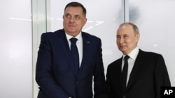 Milorad Dodik, who is under sanctions imposed by the United States and Britain for his alleged obstruction of the Dayton agreement and for violating the legitimacy of Bosnia, on February 21 held his fourth meeting with Putin since Russia launched its full-scale invasion of Ukraine.