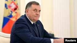 Bosnian Serb leader Milorad Dodik (file photo)