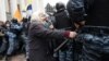 Акція протесту ліквідаторів чорнобильської катастрофи біля Верховної Ради, листопад 2011 року