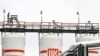 A unit at the Lukoil-Volgogradneftepererabotka oil refinery, in Russia's Volgograd region (file photo)