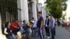 Абитуриенты из Кыргызстана в Москве.