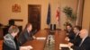 კშიშტოფ ლისეკისა და დავით ბაქრაძის შეხვედრა პარლამენტში