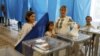 Голосування на одній з виборчих дільниць Києва під час виборів президента України, 25 травня 2014 року
