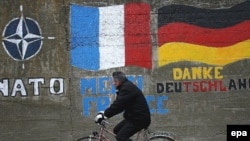 Kosovo, grafiti u Gnjilanu