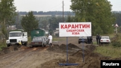 Ілюстрацыйнае фота. Карантын падчас сібірскай язвы ў расейскім Алтаі, 2012 год
