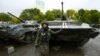 Жінка-воїн Надія у зоні бойових дій на Донбасі неподалік селища Луганське, що на Донеччині (архівне фото)