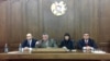 Представители четырех парламентских фракций на совместной пресс-конференции, Ереван, 16 декабря 2014 г.