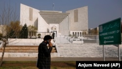 The Supreme Court building in Islamabad. 
