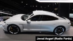 Ілюстрацыйнае фота. Люксавы аўтамабіль Porsche